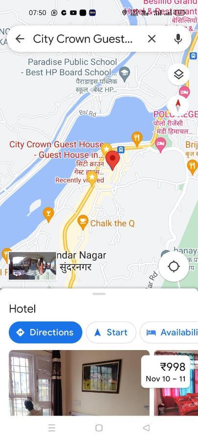City Crown Guest House Sundarnagar Екстериор снимка